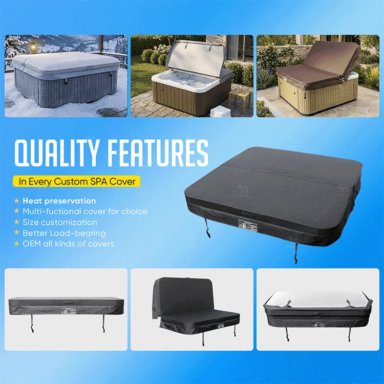 1011 Black Oxford SPA Cover suppliers