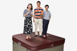 Gå på badestampdeksler